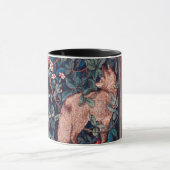 Fox im Wald, William Morris Tasse (Zentrum)