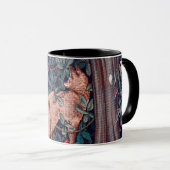Fox im Wald, William Morris Tasse (VorderseiteRechts)