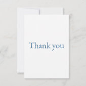 Fox in a Magical Forest Library Dankeskarte (Rückseite)