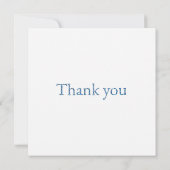 Fox in a Magical Forest Library Dankeskarte (Rückseite)