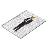 Fox in Abend Anzug voll Notizblock (Linke Seite)