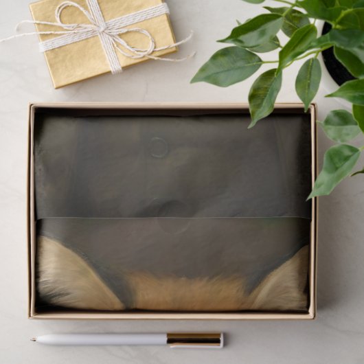 Fox in Anzug 2 Decoupage Paper Seidenpapier (Geschenk)