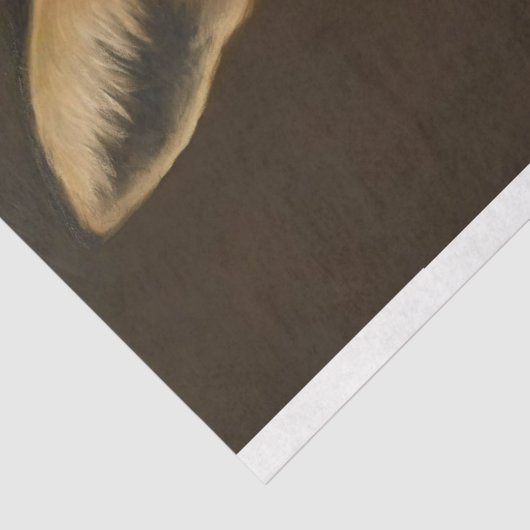 Fox in Anzug 2 Decoupage Paper Seidenpapier (Ausschnitt)