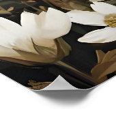 Fox In Bathtub Poster, Funny Animal Poster, Fox Poster (Ecke)