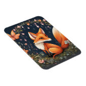 Fox in Bloom Magnet (Rechte Seite)