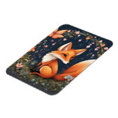 Fox in Bloom Magnet (Linke Seite)