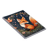 Fox in Bloom Notizblock (Rechte Seite)