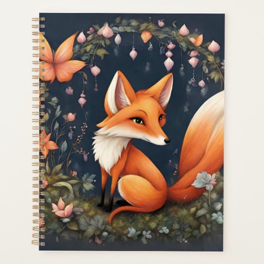 Fox in Bloom Planer (Vorderseite)