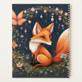 Fox in Bloom Planer (Rückseite)