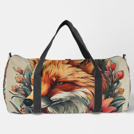 Fox in Blume Duffle Bag