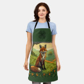 Fox in den Kleeblättern Schürze (Getragen)