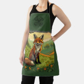 Fox in den Kleeblättern Schürze (InSitu)