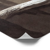 Fox in der Dämmerung Poster (Ecke)