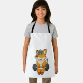 Fox in Fitness mit Barbell Schürze (Insitu)