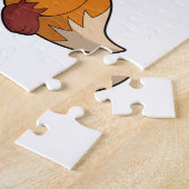 Fox in Liebe mit Herz Puzzle (Seite)
