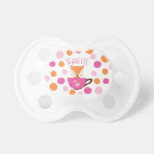 Fox in Magenta Teacup Niedliches Personalisiertes 