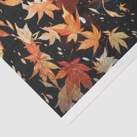 Fox in Mondlicht 1 Decoupage Paper Seidenpapier (Ausschnitt)