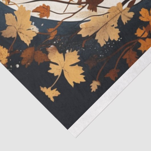 Fox in Mondlicht 7 Decoupage Paper Seidenpapier (Ausschnitt)