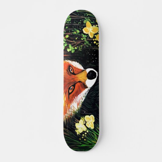 Fox in Nature Skateboard (Vorne)