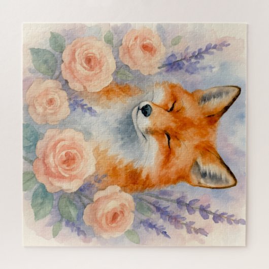 Fox in Rose Puzzle (Horizontal)