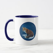 Fox in Snow-Tasse Tasse (Links)