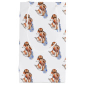 Fox in Socken Kleine Geschenktüte (Vorderseite)