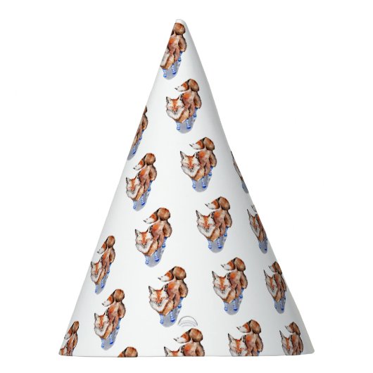 Fox in Socken Partyhütchen (Rechts)