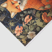 Fox in Tapestry 3 Decoupage Paper Seidenpapier (Ausschnitt)