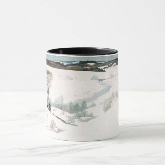 Fox in the Snow, 1935 von Newell Convers Wyeth Tasse (Zentrum)