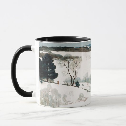 Fox in the Snow, 1935 von Newell Convers Wyeth Tasse (Links)