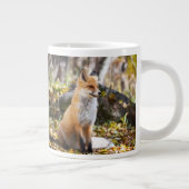 Fox in the Woods - Jumbo-Tasse (Rechts)