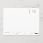 Fox ist ein Cherub Postkarte (Rückseite)