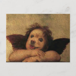 Fox ist ein Cherub Postkarte