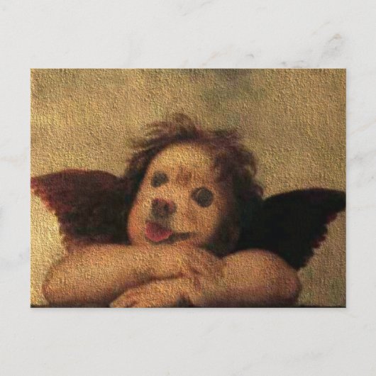 Fox ist ein Cherub Postkarte (Vorderseite)