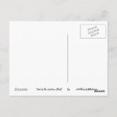 Fox ist ein indischer Leiter Postkarte (Rückseite)