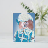 Fox ist ein Musketier Postkarte (Stehend Vorderseite)