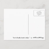 Fox ist Sankt Helfer Feiertagspostkarte (Rückseite)