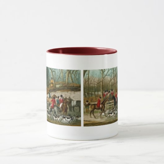 Fox-Jagd 1 Tasse (Zentrum)