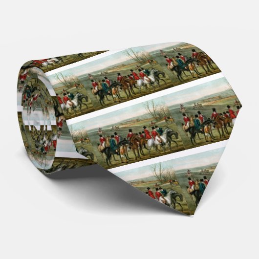 Fox-Jagd 2 Krawatte (Gerollt)