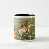 Fox-Jagd, aquatinted von I. Clark, Kneipe. durch Zweifarbige Tasse (Mittel)