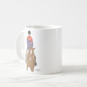 Fox-Jagd-Frühstück Kaffeetasse (Vorderseite Links)