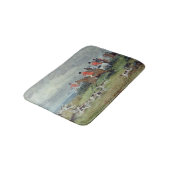 Fox-Jagd in Surrey, 19. Jahrhundert Badematte (Schrägansicht)