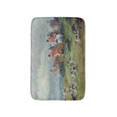 Fox-Jagd in Surrey, 19. Jahrhundert Badematte (Vorderseite Vertikal)