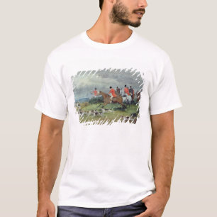 Fox-Jagd in Surrey, 19. Jahrhundert T-Shirt