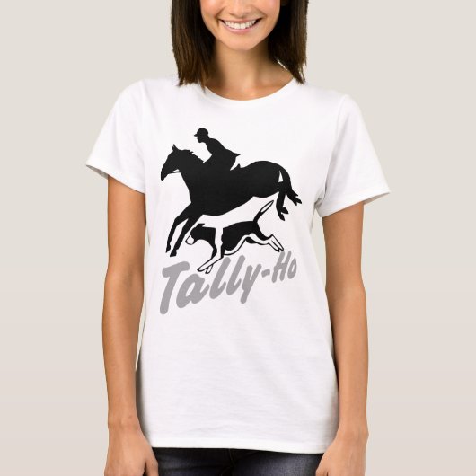 Fox-Jagd Tally-Ho T-Shirt (Vorderseite)