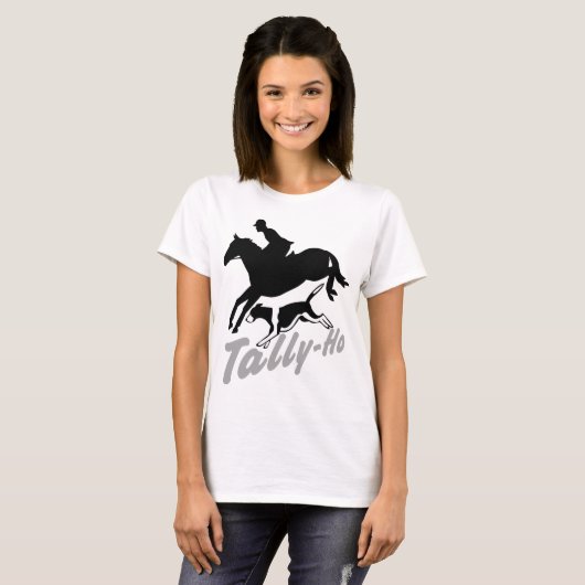 Fox-Jagd Tally-Ho T-Shirt (Vorne ganz)