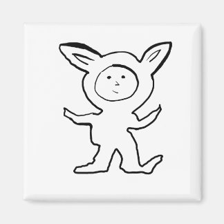 Fox Jammies von Cussdum Designs Magnet