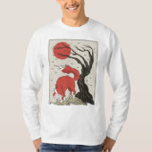 Fox Japanese Art T-Shirt (Vorderseite)