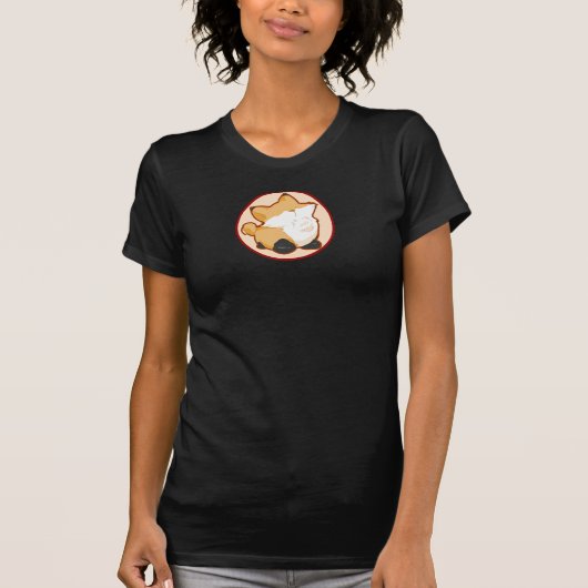 Fox-Kadett-Schwarz-Baby - Puppe T-Shirt (Vorderseite)
