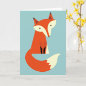 Fox Karte (Gelbe Blume)